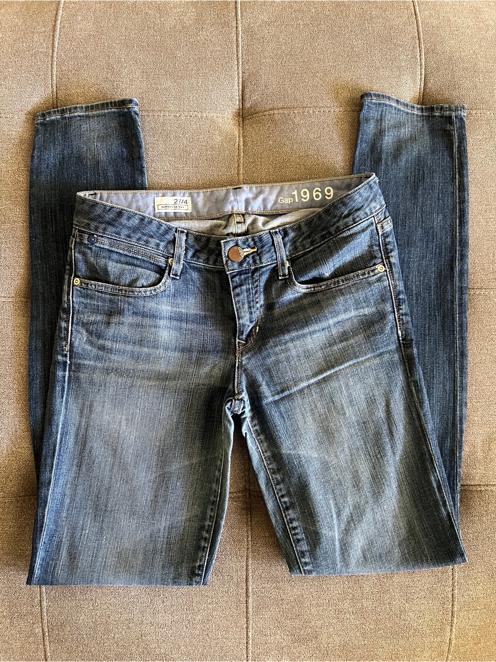 GAP 1969 Women's Blue Skinny Jeans